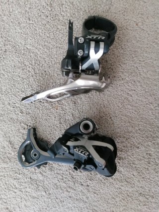 Desviador delantero y trasero XTR