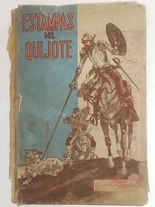 Libro escolar Estampas del Quijote