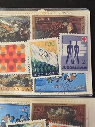 Colección de 1000 sellos Yugoslavia