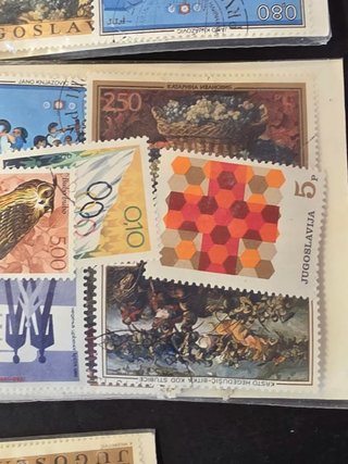 Colección de 1000 sellos Yugoslavia