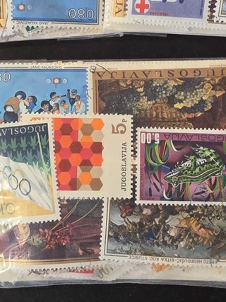 Colección de 1000 sellos Yugoslavia