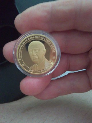 Moneda 50 aniversario 1975-2025
