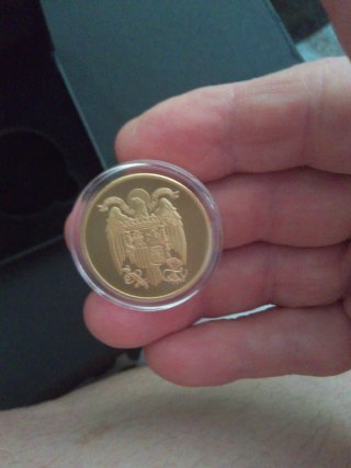 Moneda 50 aniversario 1975-2025