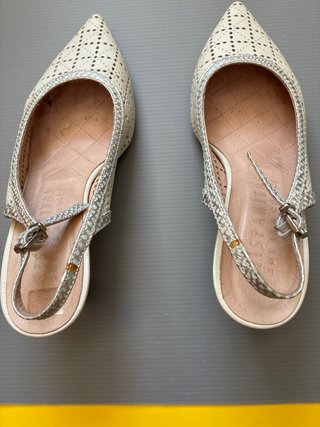 Zapatos Hispanitas Beige/Plata Verano