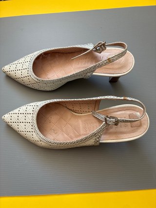 Zapatos Hispanitas Beige/Plata Verano