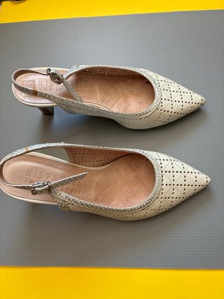 Zapatos Hispanitas Beige/Plata Verano