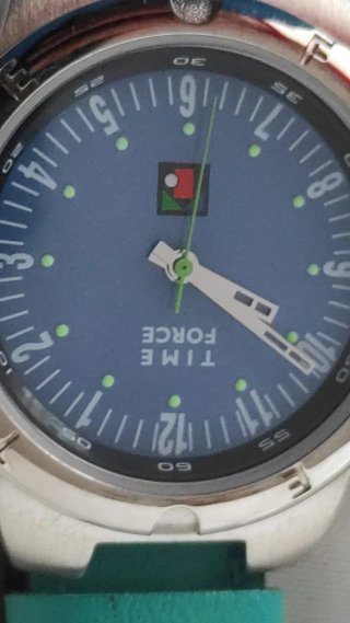 Reloj Time Force Mujer Negro/Plata