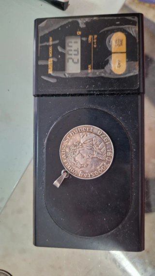 Medalla Plata 150 Aniversario Schubert 1978