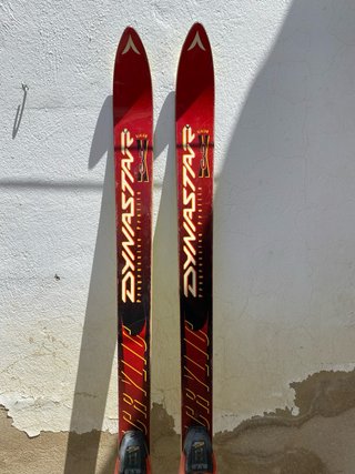2 esquís travesía fischer y dynastar