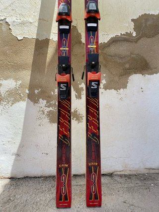2 esquís travesía fischer y dynastar