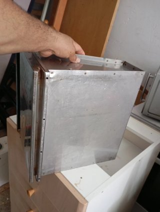 Cajón mueble cafetería 34cm ancho
