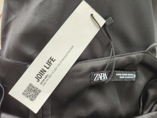 Vestido Zara Negro Talla M Nuevo