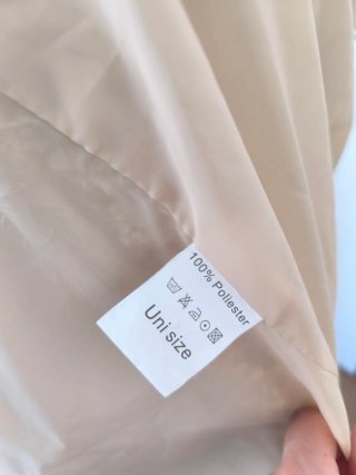 Abrigo beige oversize
