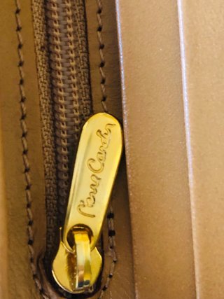 Cartera Pierre Cardin Marrón y Amarilla