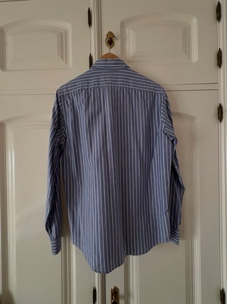 Camisa Silbon Rayas Azules Talla M