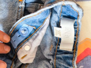 Pantalones cortos vaqueros niña 9-10