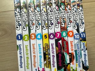 Manga Splatoon Tomos 1-11 | Lote Manga