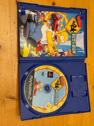 Los Simpsons Hit & Run PlayStation 2 PS2
