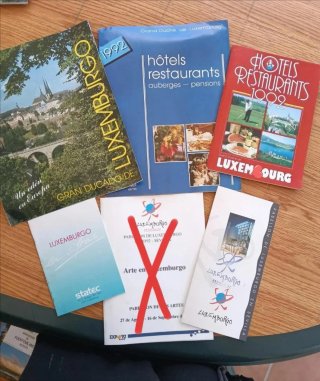 Lote documentos Luxemburgo Expo'92 Sevilla