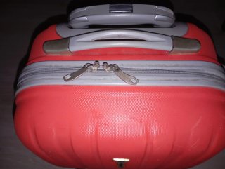 Maleta de cabina naranja