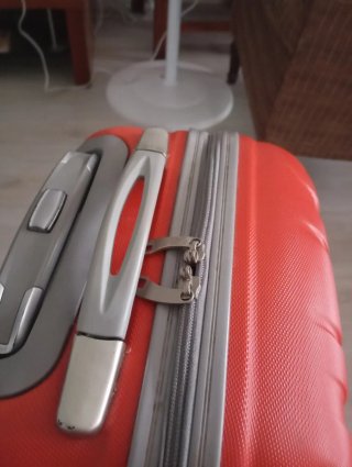 Maleta de cabina naranja