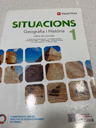 Geografia i història, 1 ESO, Situacions Llibre ...