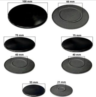 Kit 4 bruciatori + piattelli per cucina a gas vari