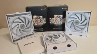 NEGOCIABLL Be Quiet! Light Wings White 120mm