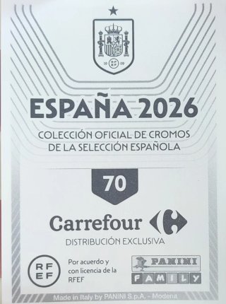 Cromos Selección Española Carrefour