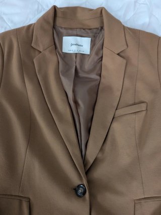 Blazer mujer marrón