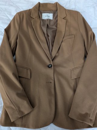 Blazer mujer marrón