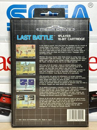 Ultima Battaglia SEGA Mega Drive TOP
