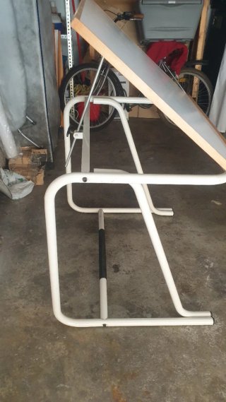 Mesa de dibujo plegable