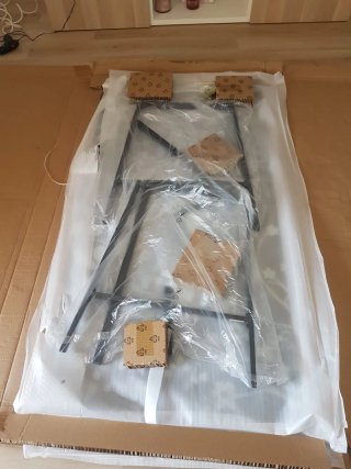 Mesa Ikea Cristal Serigrafiada Edición Limitada