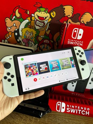 Nintendo Switch OLED 10/10 PERFECTA. Con accesorio