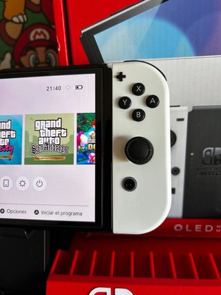 Nintendo Switch OLED 10/10 PERFECTA. Con accesorio