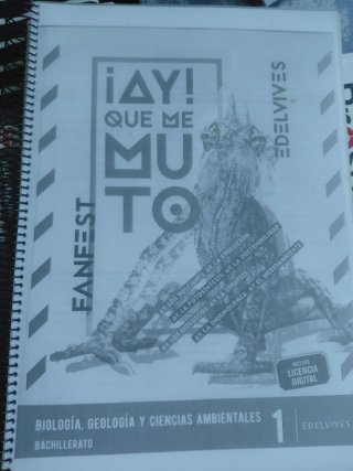 Libro biología 1 bachillerato