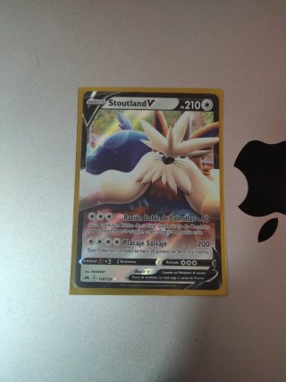 Cartas Pokémon V y Trainer