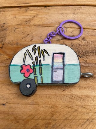 Llavero Artesanal Coche/Caravana Todos diferentes