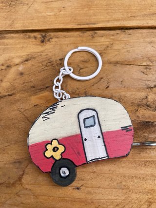 Llavero Artesanal Coche/Caravana Todos diferentes