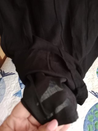 Vestido étnico bordado negro Talla XL (46/48 )