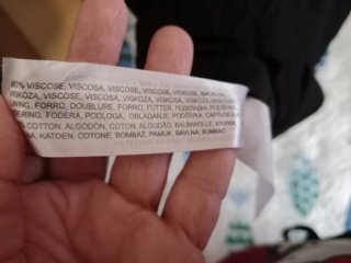 Vestido étnico bordado negro Talla XL (46/48 )