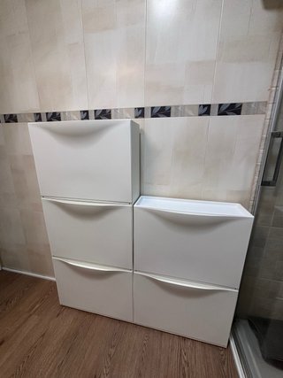 Zapateros blancos Ikea