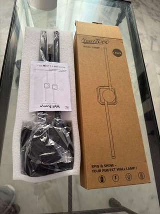 Lámpara de pared LED Heertloco