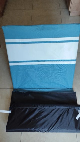 Esterilla para playa o piscina con respaldo