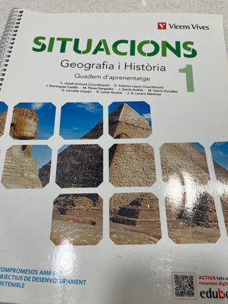 Geografia i història, 1 ESO, Situacions Quadern...