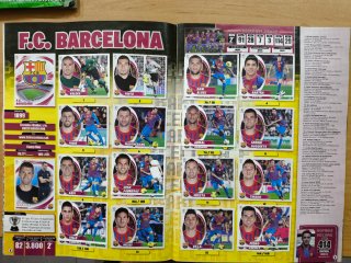 Álbum Liga BBVA 2012-13 Completo. Con ampliación.