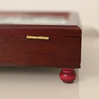 Juego Ajedrez Cristal con Caja Madera