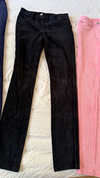 3 Pantalones Pana Niña Talla 13/14