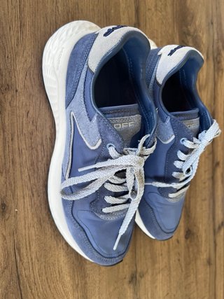 Zapatillas HOFF azul y gris
